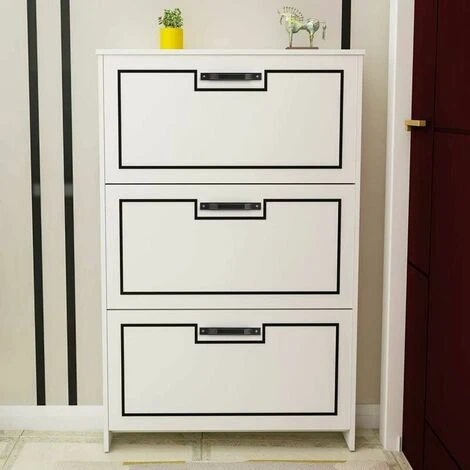 Lot De 2 Poignées De Porte En Forme De D Pour Porte De Jardin En Bois Noir 200 Mm – Image 5