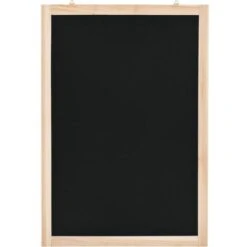 Tableau Noir Mural Bois De Cèdre 40 X 60 Cm VidaXL