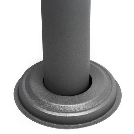 Bloc 12 Boite Aux Lettres Pied De Support Revêtement Poudre Anthracite/Blanc 2 Clés Par Compartiment – Image 4