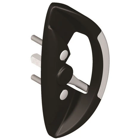 Poignée Butée Fut Centre 5564 LA CROISEE DS Profil 32 à 42 Mm - Noir - 5564-013