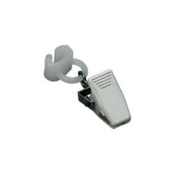 Lot De 10x Glisseurs à Pince Nylon Pour Rail De Rideaux En I