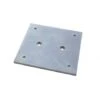 Platine De Fixation Au Sol Pour Pied Elliptique 150 X 150 X 5 Mm
