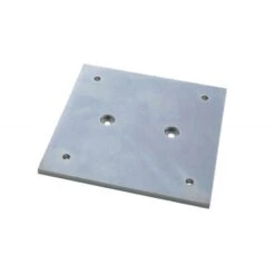 Platine De Fixation Au Sol Pour Pied Elliptique 150 X 150 X 5 Mm