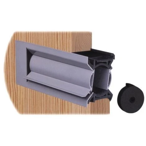 Entrée De Boîte Aux Lettres Isolante Grand Modèle En 325 Mm Coloris Argent – Image 2