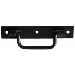 Poignée Sur Platine Façon St-Étienne Bouts Carrés 140 X 25 Mm