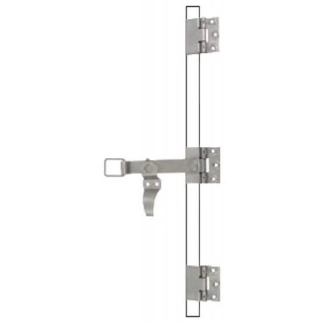 Sachet Daccessoires Pour Espagnolette Plate Inox 316 Brossé 3 Lacets