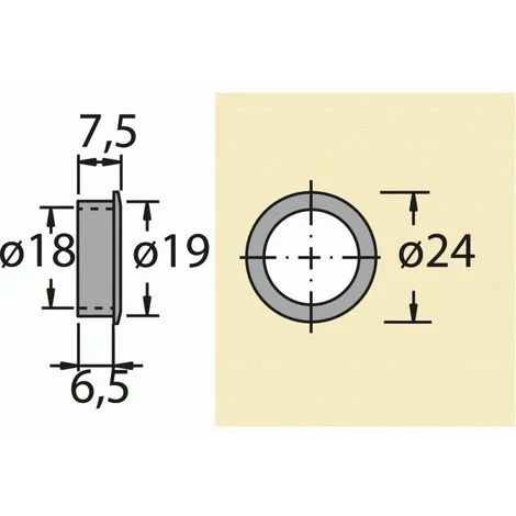 SERRURE S/CYL 40X43 NICK.77894 â Image 4