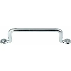 Poignée De Volet à Patte - Diamètre : 8 Mm - Zingué Blanc - Torbel Industrie