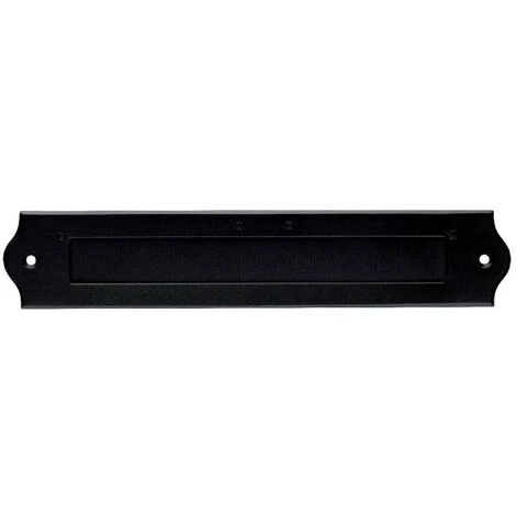 Entrée Boite Lettre 230x28 Mm BRIONNE Noir - 1180320NR