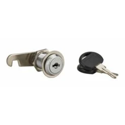 THIRARD - Batteuse Avec Came Pour Boîte Aux Lettres, Nickel, Longueur 25mm, 2 Clés