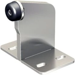 Butée à Visser En Acier Zingué Pour Portail Coulissant