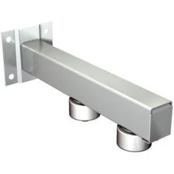 Guide Haut Réglable à Visser Pour Portail Coulissant, 2 Olives Ø50 H25 Mm