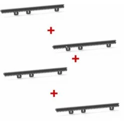 Crémaillère Supplémentaire Gauche Avidsen - Lot De 4 Crémaillères Gauches