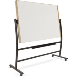 Tableau Blanc Mobile Rocada Natural - Magnétique - 100x150cm