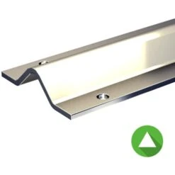 Rail à Visser 1,95 M Pour Galet à Gorge Triangulaire - Portail Coulissant 1 500 Kg Max