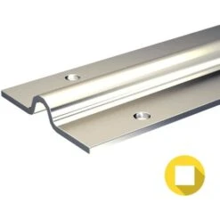 Rail à Visser 1,95 M Pour Galet à Gorge Ronde Ø16 Mm - Portail Coulissant 800 Kg Max