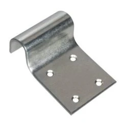 Battement De Portail à Visser Zingué Blanc Jardinier Massard, L.145 X L.90 Mm