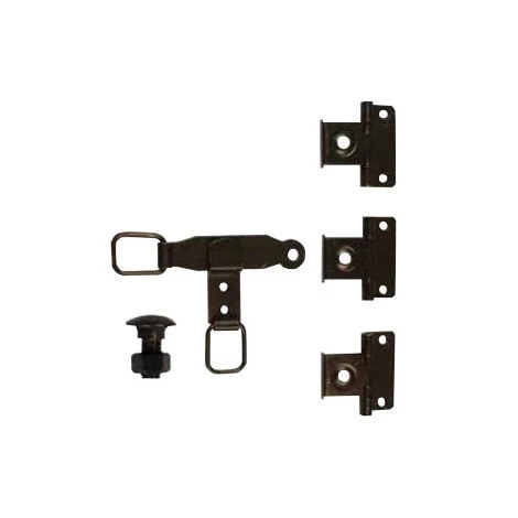 Sachet Pour Espagnolette Plate TORBEL Cataphorèse Noire - 0612S14