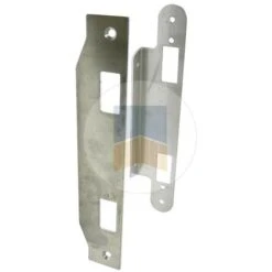 Gâche Et Butée En Inox Pour Serrure De Portail à Encastrer.