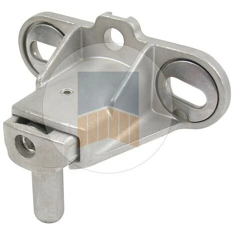 Gond à Visser Multiréglage Deux Points + Sécurité En Inox.