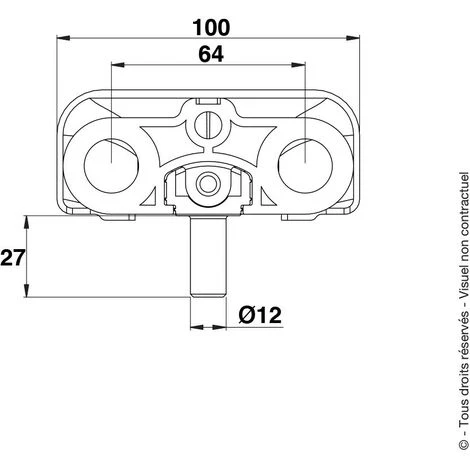 Gond à Visser Multiréglage Deux Points + Sécurité En Inox. – Image 2