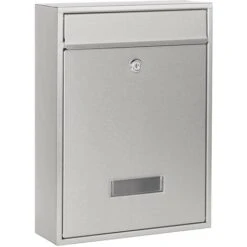Boite Aux Lettres Boite Postale Murale Acier Inoxydable Mailbox V10
