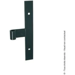 Té Bout Droit Zingué Blanc