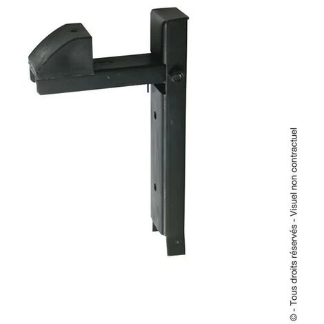 Arrêt De Portail Automatique à Sceller Zingué Blanc