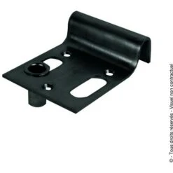 Sabot De Portail à Visser Noir - Boîte De 5