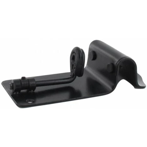 Sabot De Portail à Butée Réglable Epoxy Noir 25 à 50mm De 25 à 50mm