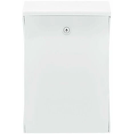 Burg Wächter Boîte Aux Lettres Swing 4905 W H.419mm B.271mm T.129mm Blanc Ku.Din C4 Burg Guardian