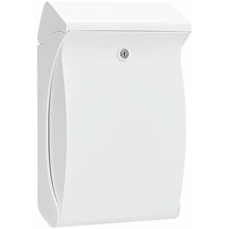 Burg Wächter Boîte Aux Lettres Swing 4905 W H.419mm B.271mm T.129mm Blanc Ku.Din C4 Burg Guardian – Image 2