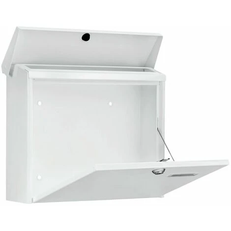 Burg Wächter Boîte Aux Lettres AMS.867 W.320mm B.377MM T.115mm Blanc STA DIN C4 Burg Guardian – Image 3