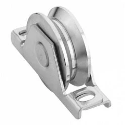 Roue Gorge V Pour Portail 20mm à Encastrer - Ø80mm