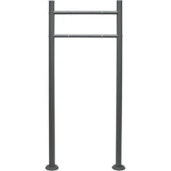 Support Pour Boite Aux Lettres Anthracite Porte-courrier Mailbox Piquet De Boite Aux Lettres