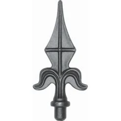 Pointe De Lance Ø16 En Fer Forgé