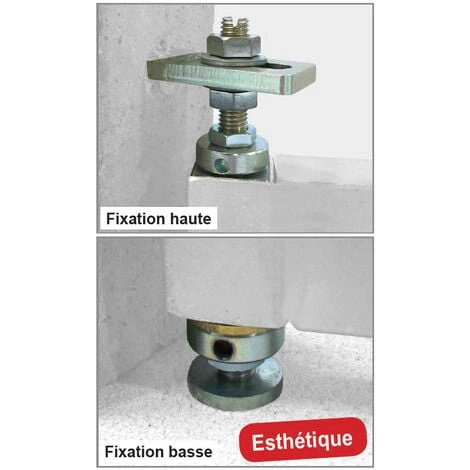 Pivot De Portail Pour Tubes Carrés De 40mm - à Sceller