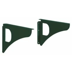 Supports De Boite Aux Lettres Vert La Paire 127813 - DECAYEUX