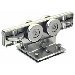 Monture Porte A Faux Gl.Acier/Roulementmonture