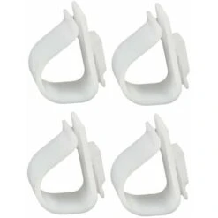 4x Crochet Plastique Pour Panneau Affichage Prix Magasin étagère Perforé Clip