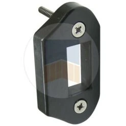 Gâche Composite De Portillon Pour Serrure à Encastrer. Blanc Ral 9016