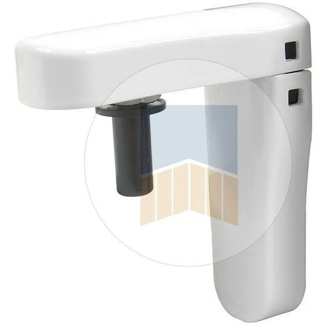 Gond Vertical à Visser Avec Cache En Zamak. Brut