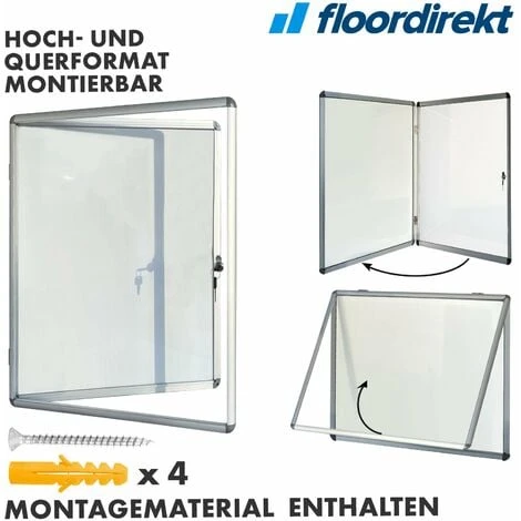 Tableau D'affichage Vitrine Premium 28 X 36 Cm 1 X A4 Avec 2 Aimants – Image 4