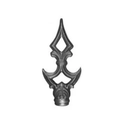 Pointe De Lance Ø18mm En Fer Forgé