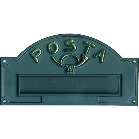 FENTE POUR BOITE AUX LETTRES ASPECT FONTE ANTIQUE - A3/GH L34xHmin/max 12/18 Cm