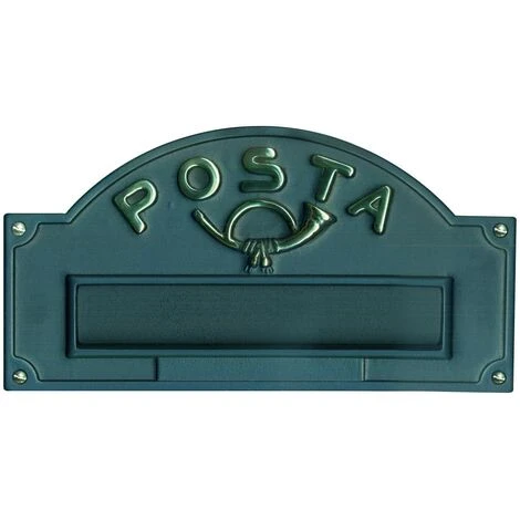 FENTE POUR BOITE AUX LETTRES ASPECT FONTE ANTIQUE - A3/GH L34xHmin/max 12/18 Cm – Image 2