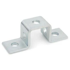 10 Accessoires Pour Profilés Indextrut, Pattes De Fixation, Zingué - 41 / 41 X 40 Mm