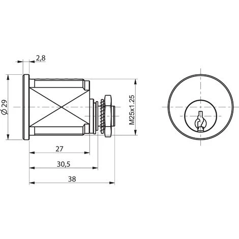 Batteuse PTT Pour Boîtes Aux Lettres - RONIS - 29012 – Image 2