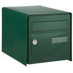 Boite Aux Lettres Probat Simple Face Verte Ral 6005 - DECAYEUX - 125963