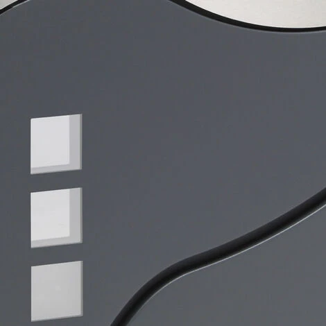 Boite Lettres Design V28 Anthracite Compartiment Journaux Fixation Murale Revêtue Poudre Inox – Image 5